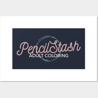 PencilStash Adult Coloring Posters and Art